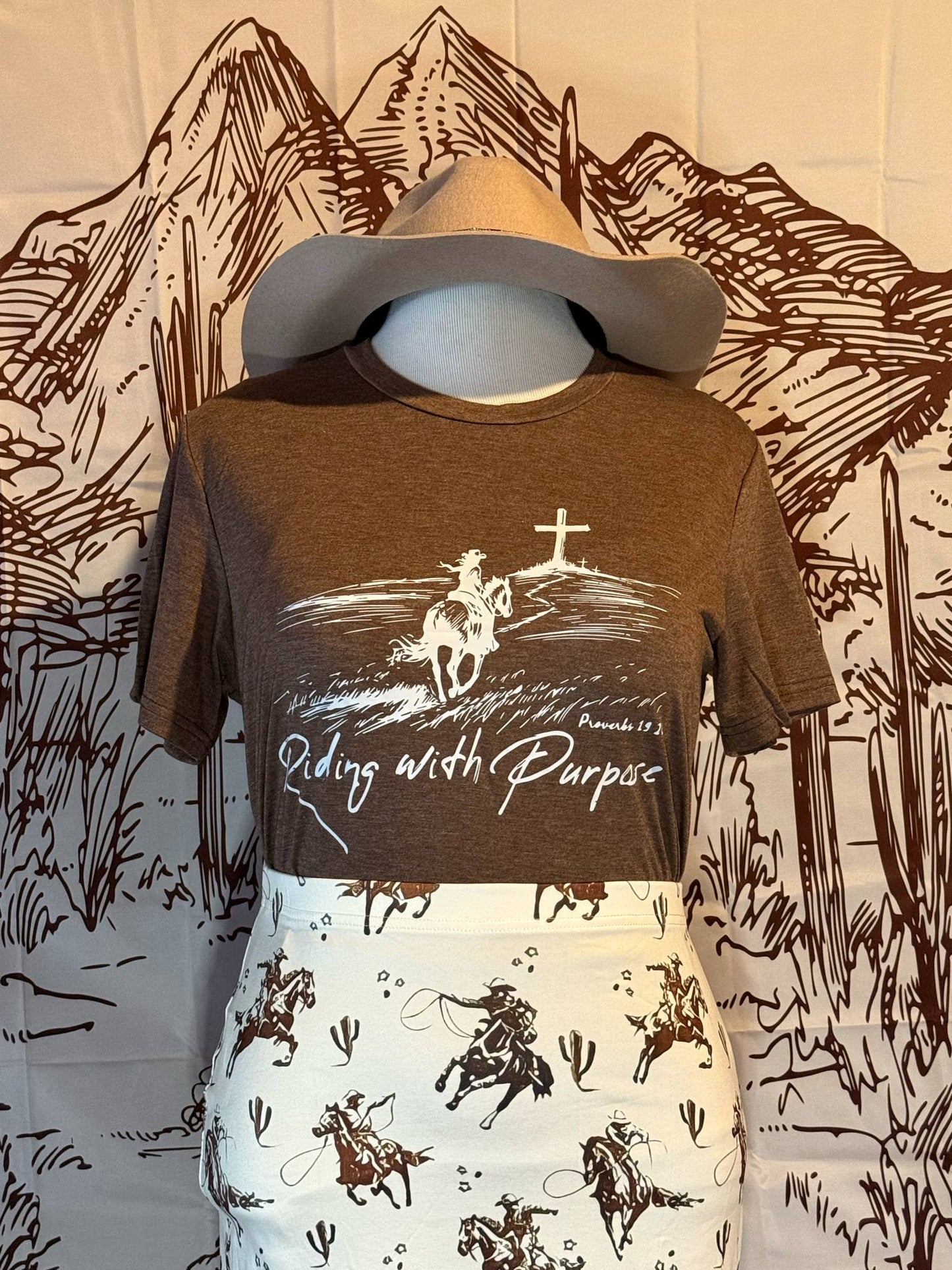 Riding with Purpose Graphic Tee