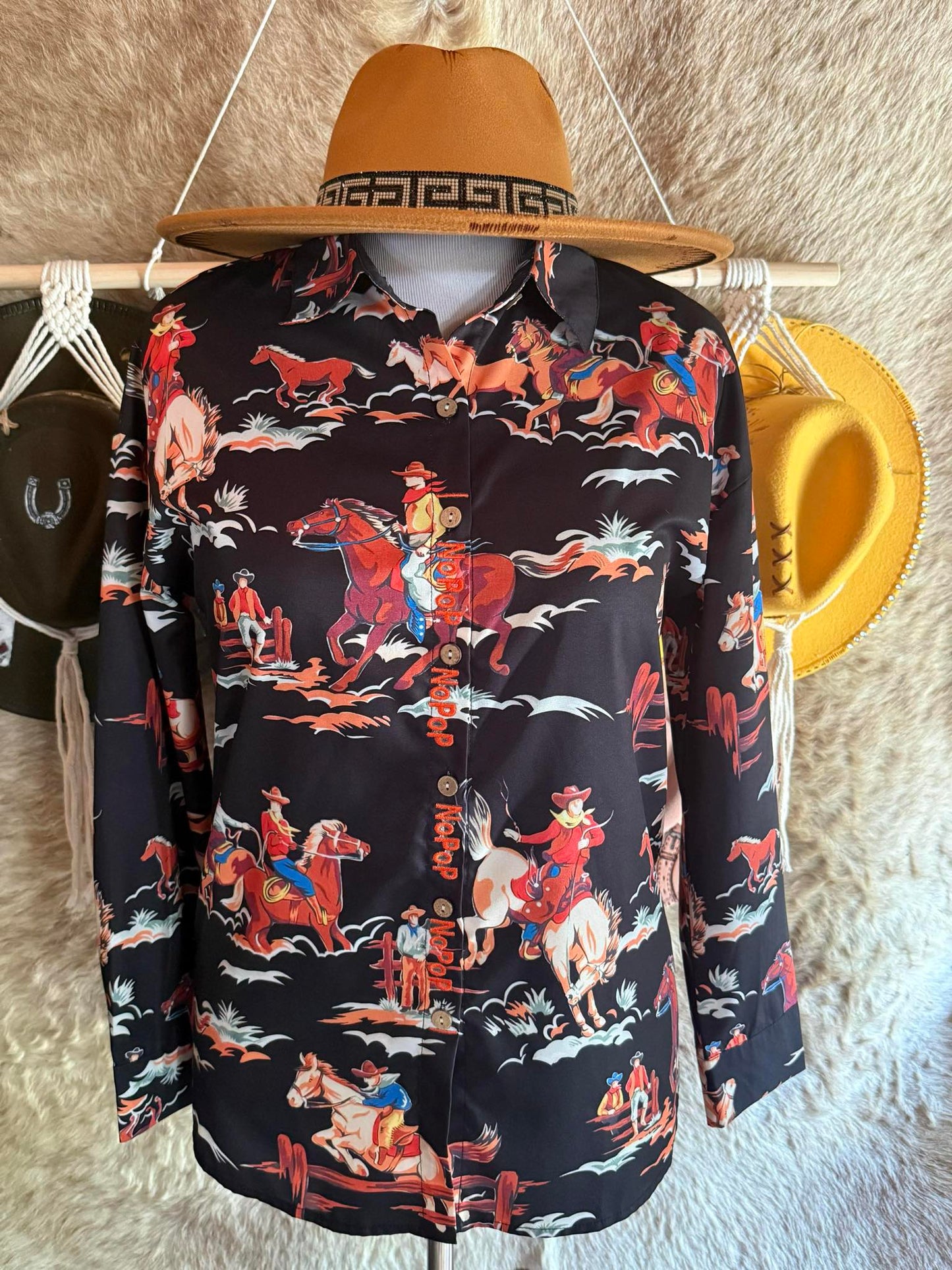 Rodeo Rebels Button-Up