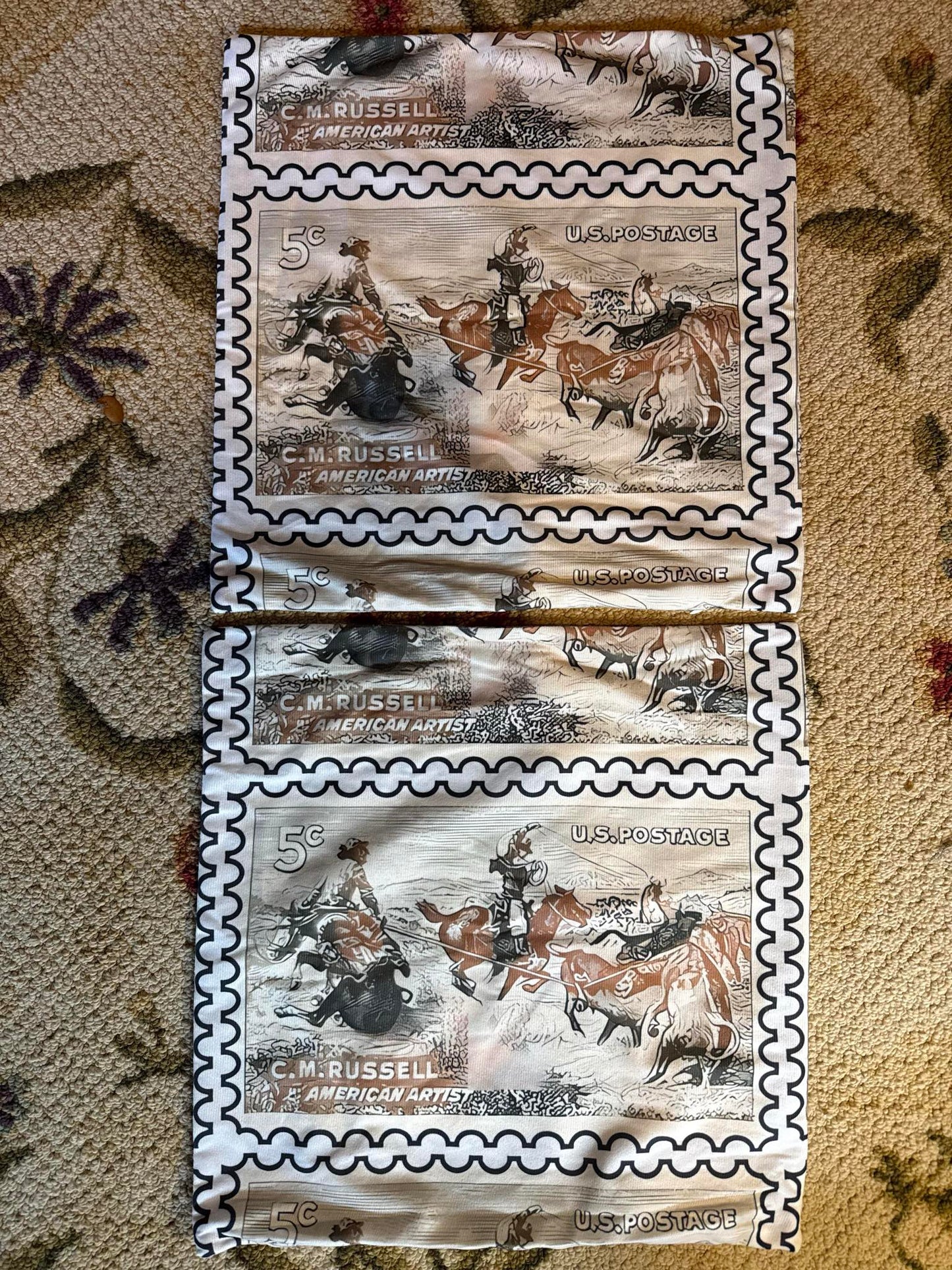 The Western Post Set (2 Pillowcases)