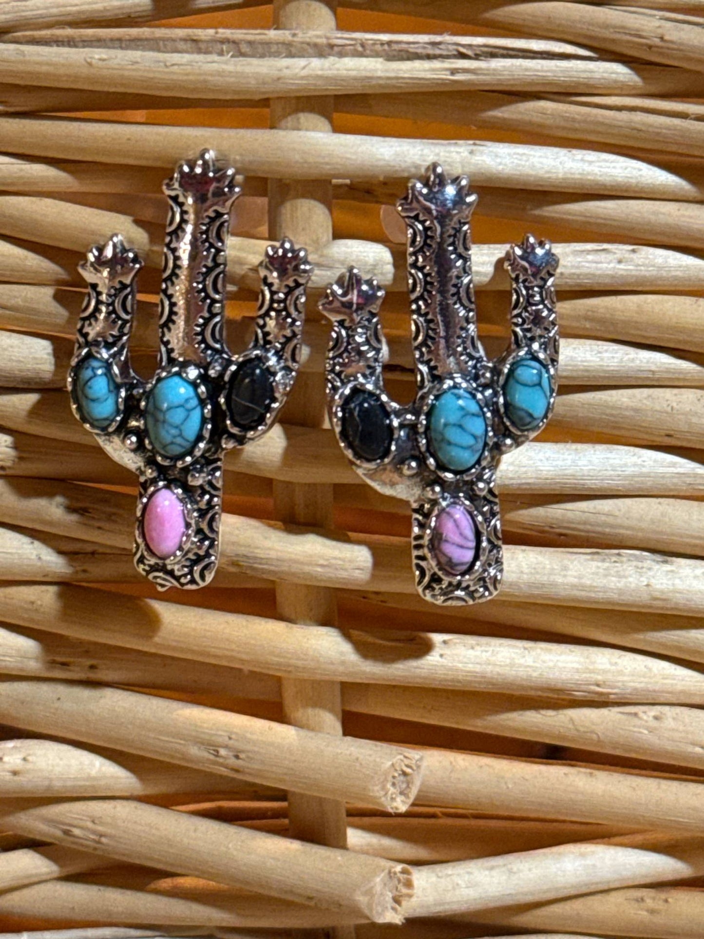 Desert Bloom Stud Earrings