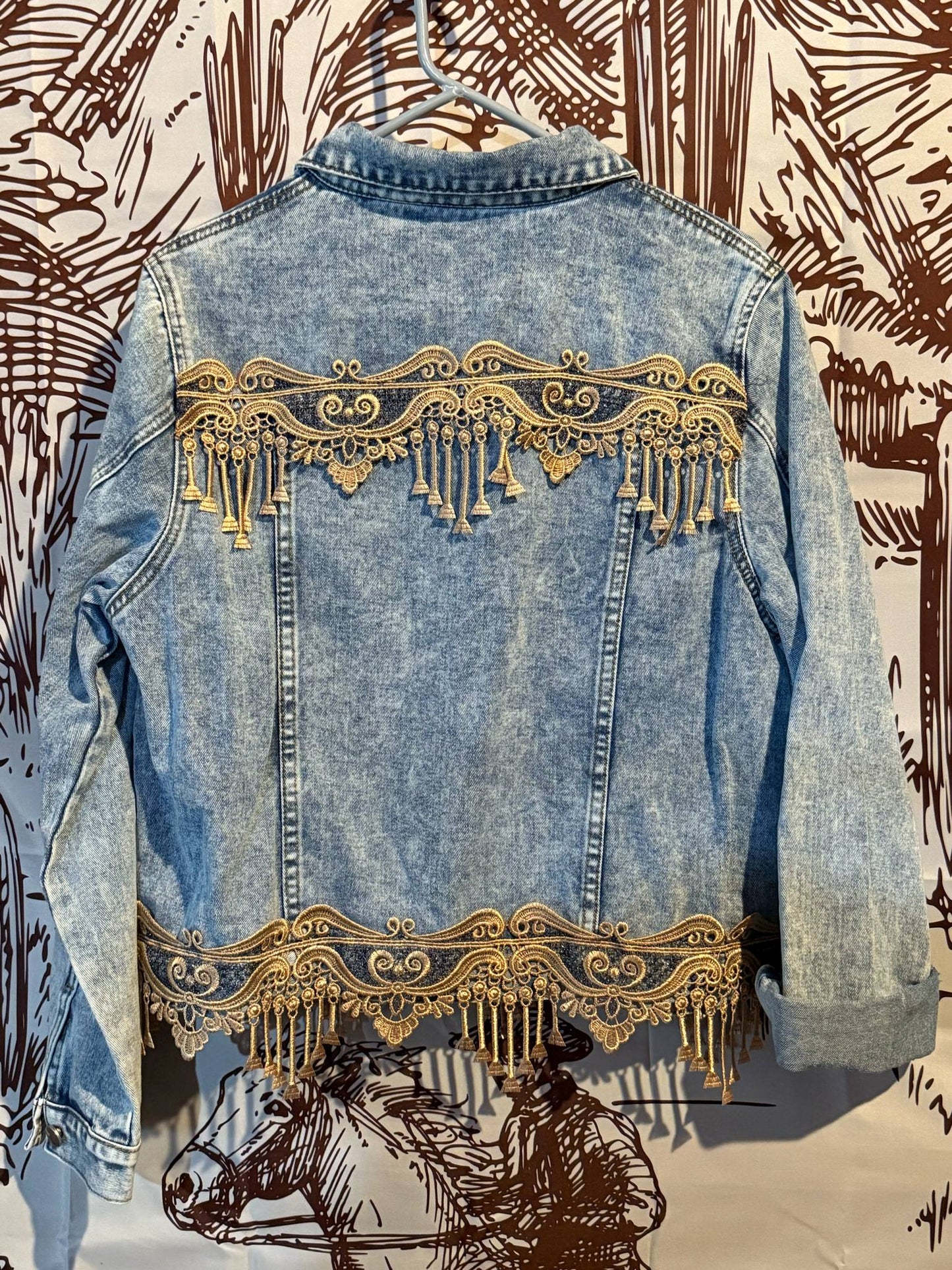 Gilded Fringe Jacket – XL