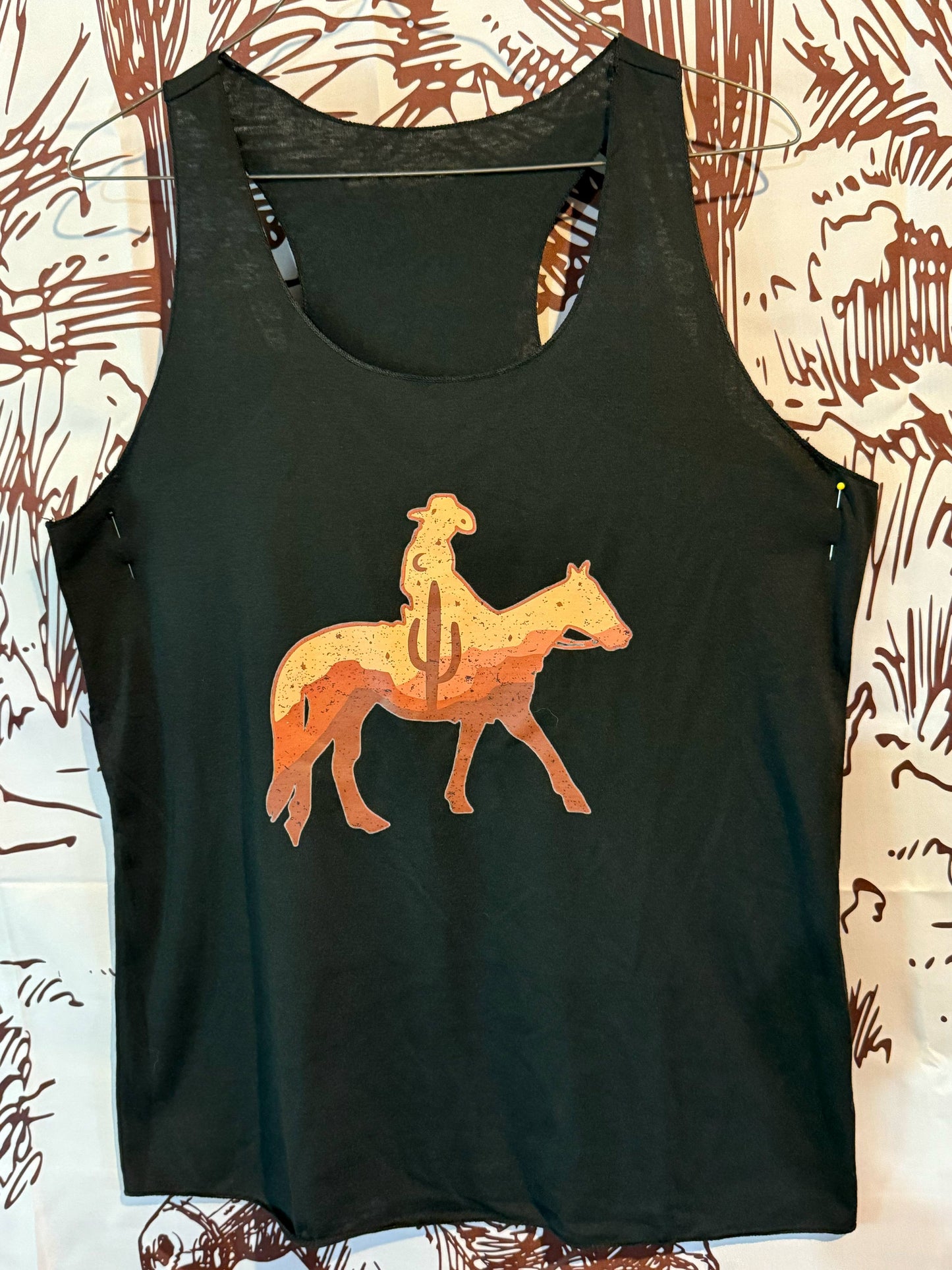 Faith & Frontier Graphic Tanks – Size Large