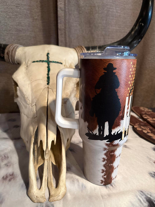Cowboy Prayer 40oz Tumbler