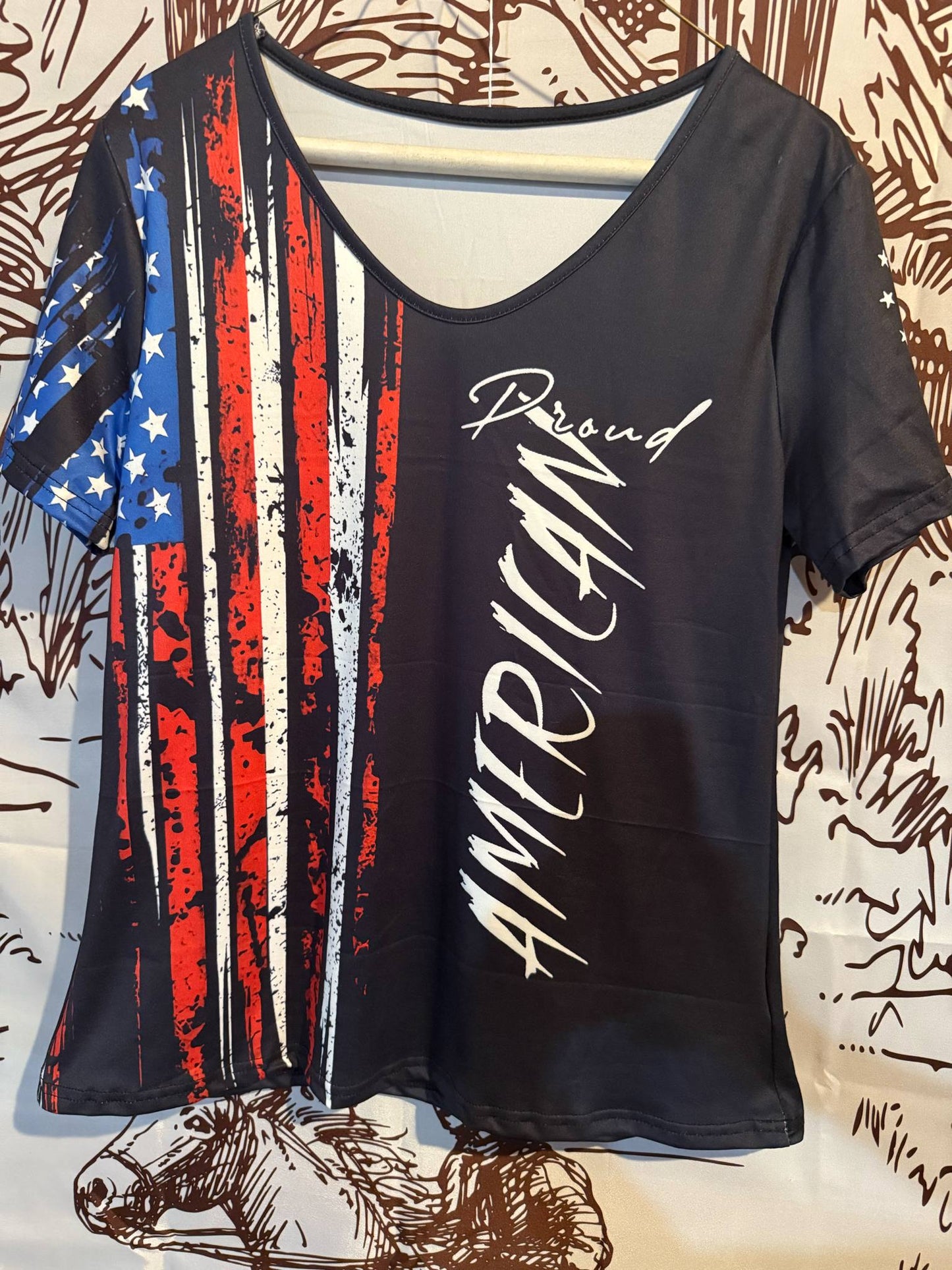 Proud American Flag Tee