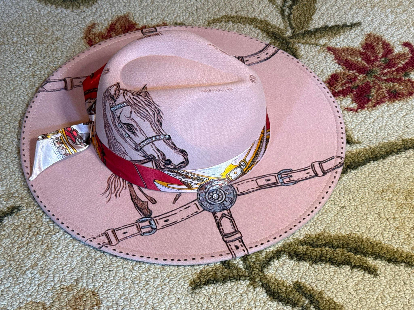 Pink Pony – Amira Collection Fedora