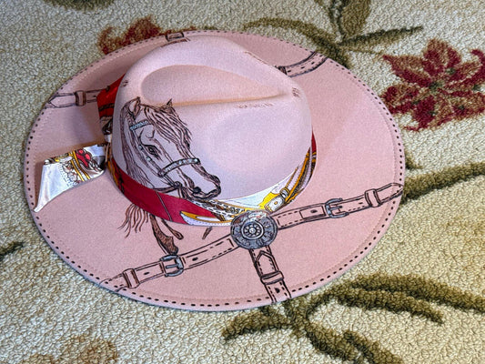 Pink Pony – Amira Collection Fedora