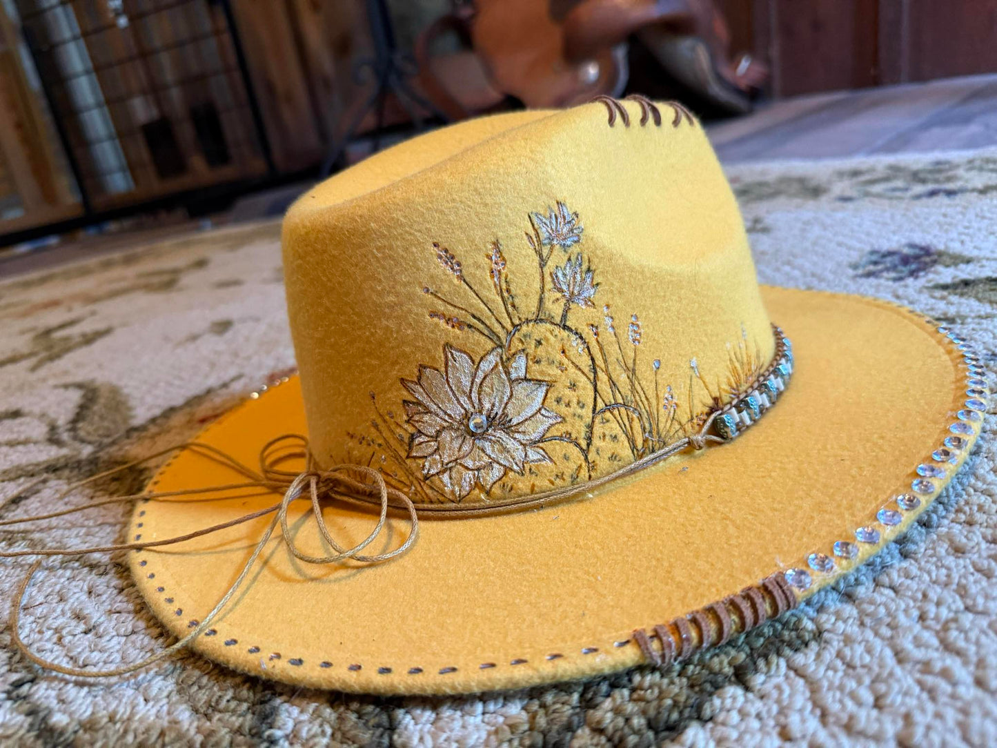 Cactus Blossom – Amira Collection Fedora