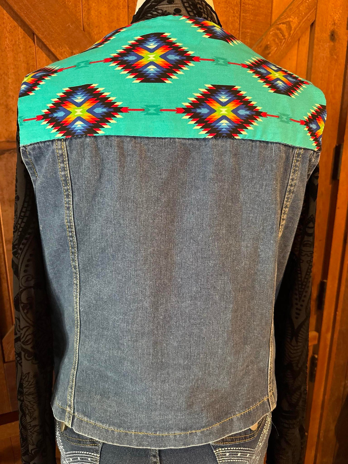 Tribal Turquoise Vest – One of a Kind