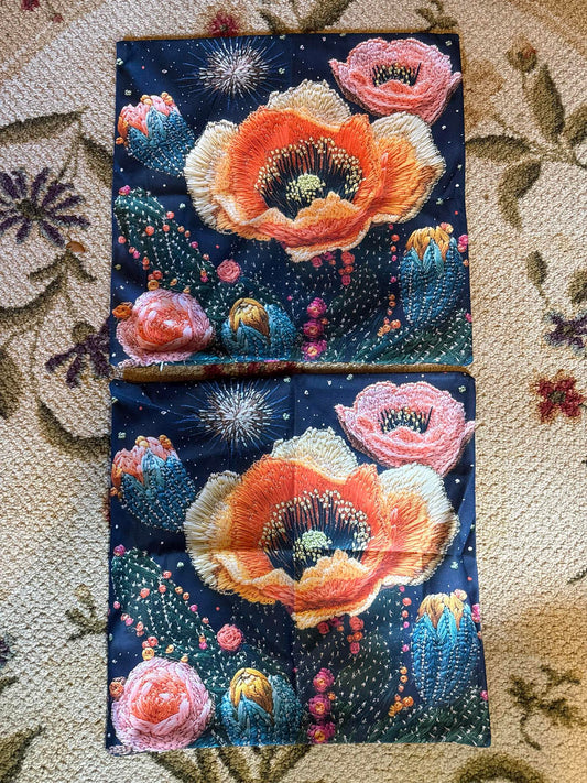 The Desert Bloom Set (2 Pillowcases)