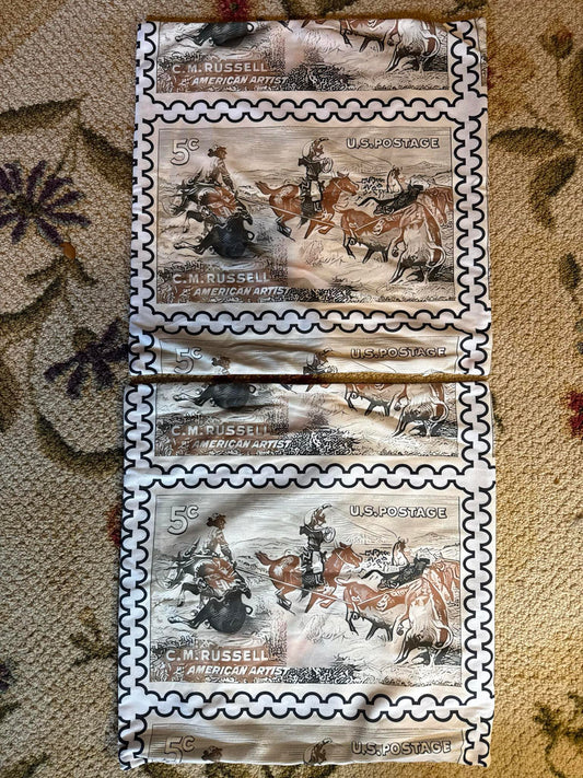 The Western Post Set (2 Pillowcases)