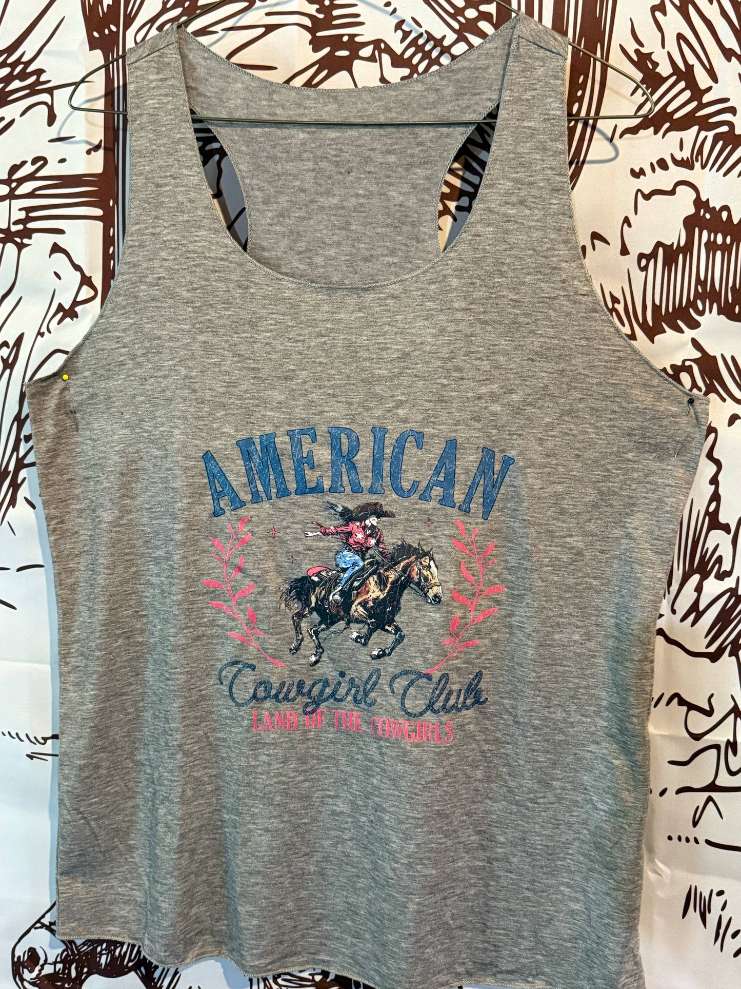 Faith & Frontier Graphic Tanks – Size Large
