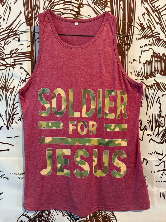 Soldier for Jesus Camo Tank