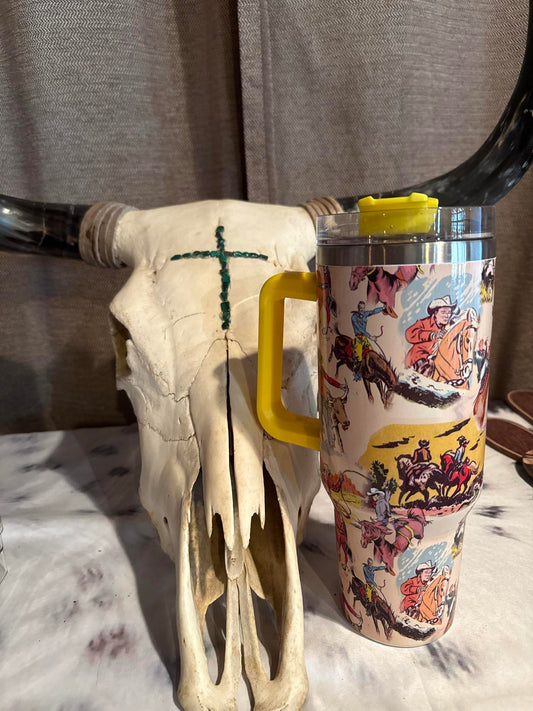Rough Riders 40oz Tumbler