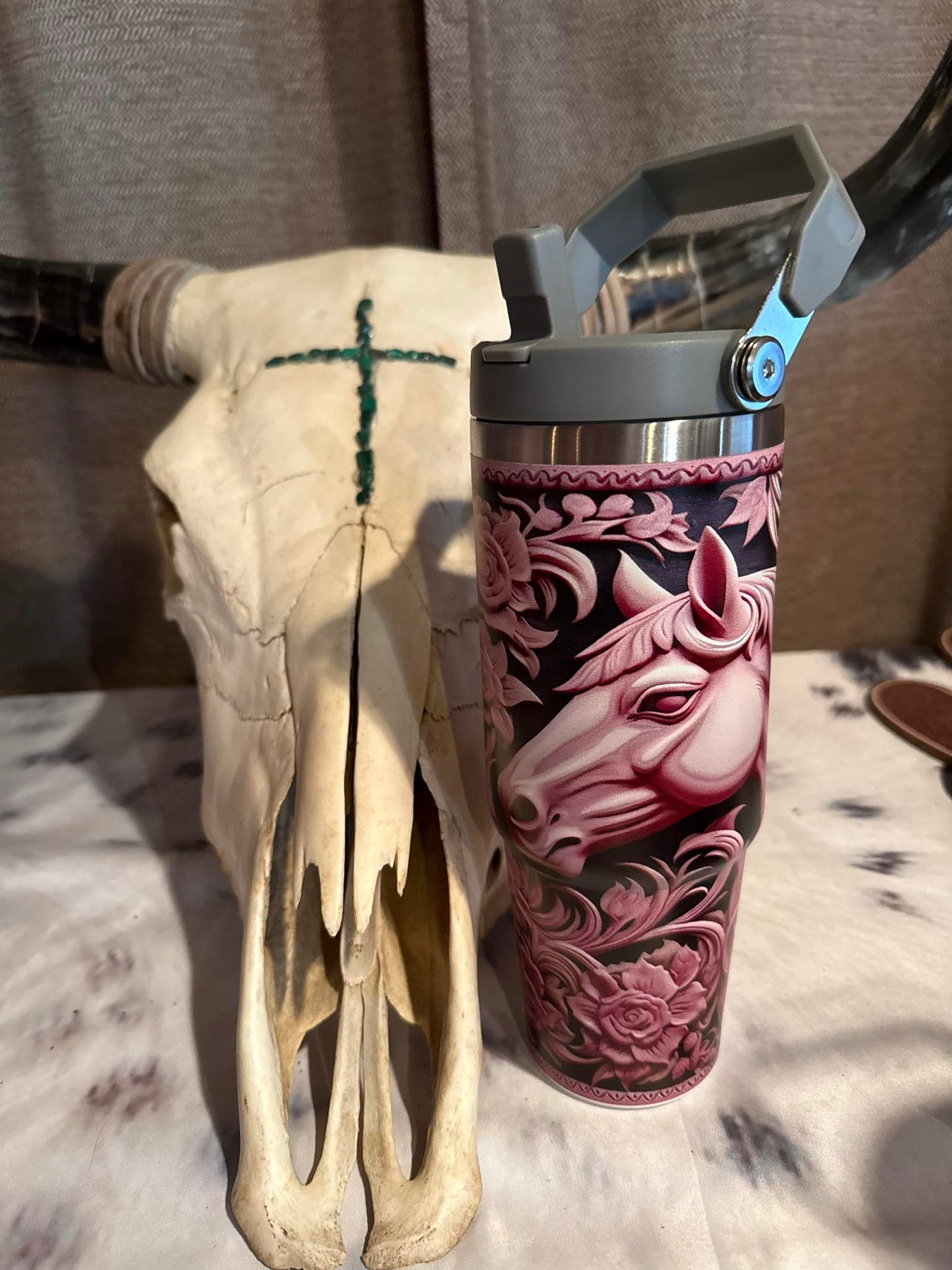 Rose Reins 30 oz Tumbler