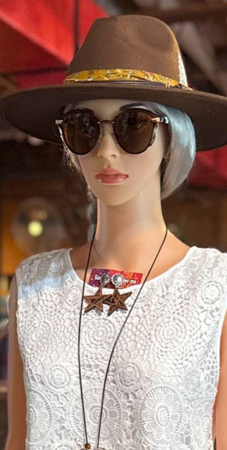 Trail Dust Embellished Fedora